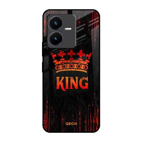 Royal King Vivo Y22 Glass Back Cover Online