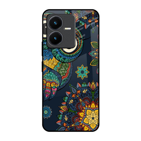 Owl Art Vivo Y22 Glass Back Cover Online