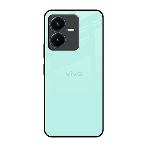 Teal Vivo Y22 Glass Back Cover Online