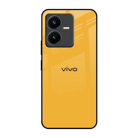 Fluorescent Yellow Vivo Y22 Glass Back Cover Online