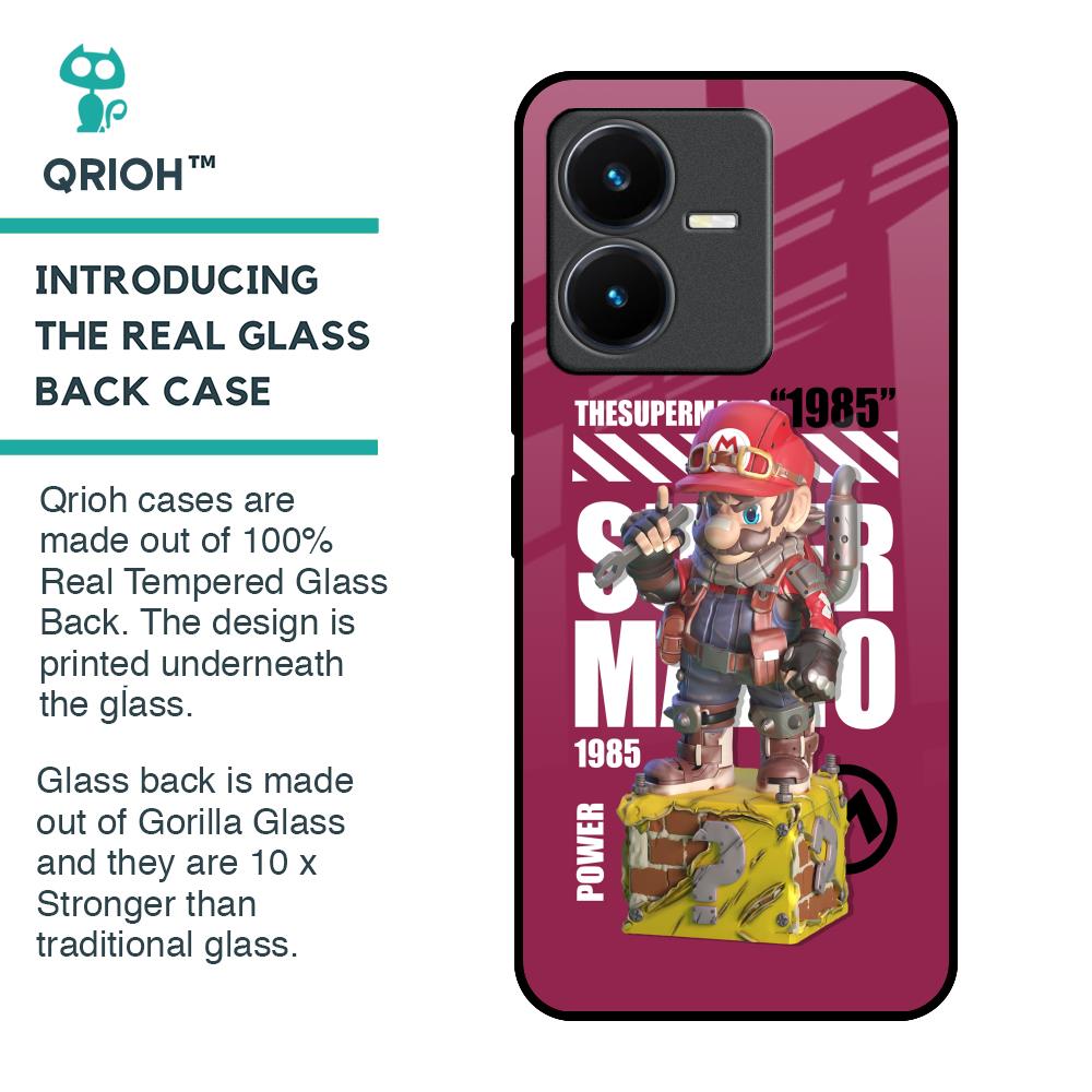 Gangster Hero Glass Case for Vivo Y22