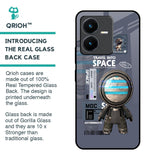 Space Travel Glass Case for Vivo Y22