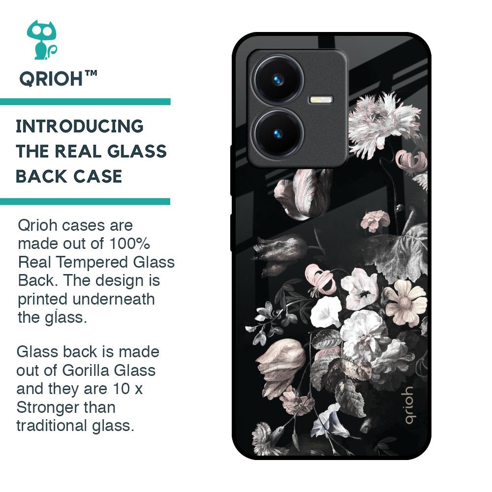 Artistic Mural Glass Case for Vivo Y22