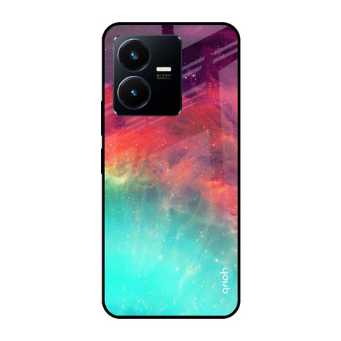 Colorful Aura Vivo Y22 Glass Cases & Covers Online