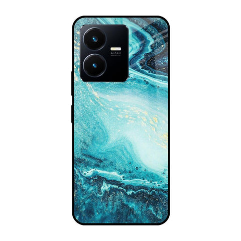 Sea Water Vivo Y22 Glass Cases & Covers Online