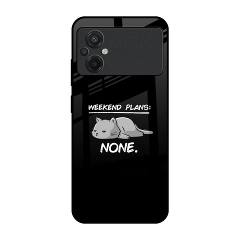 Weekend Plans Poco M5 Glass Back Cover Online