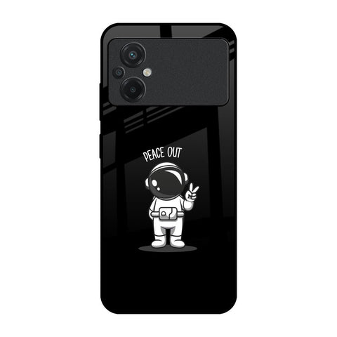 Peace Out Astro Poco M5 Glass Back Cover Online
