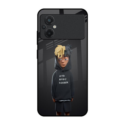 Dishonor Poco M5 Glass Back Cover Online