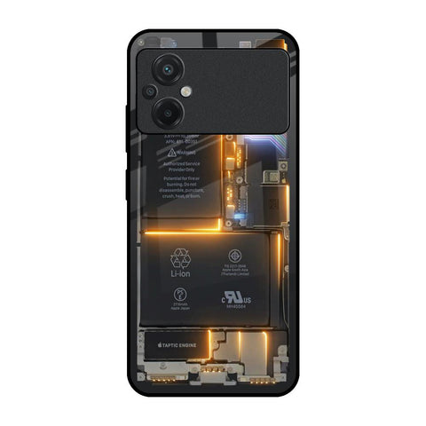 Glow Up Skeleton Poco M5 Glass Back Cover Online
