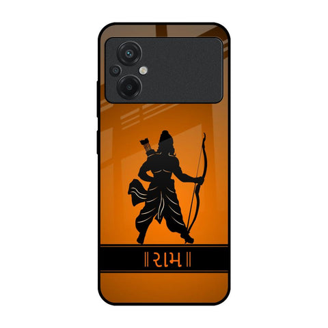 Halo Rama Poco M5 Glass Back Cover Online