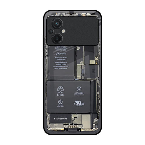 Skeleton Inside Poco M5 Glass Back Cover Online