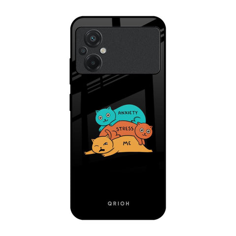 Anxiety Stress Poco M5 Glass Back Cover Online