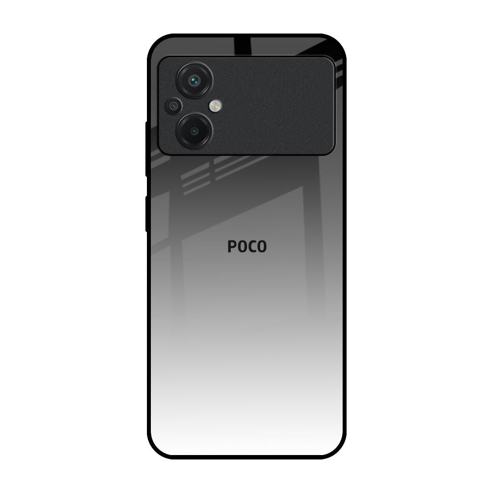 Zebra Gradient Poco M5 Glass Back Cover Online