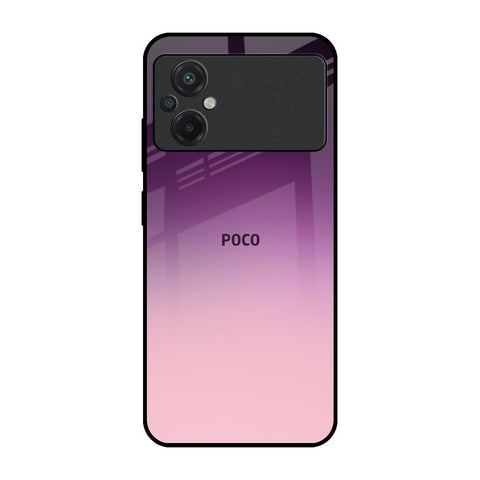 Purple Gradient Poco M5 Glass Back Cover Online