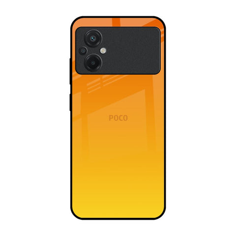 Sunset Poco M5 Glass Back Cover Online