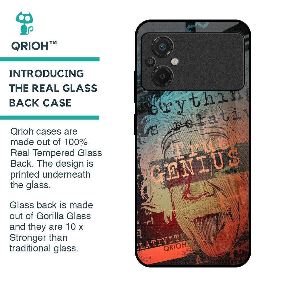 True Genius Glass Case for Poco M5