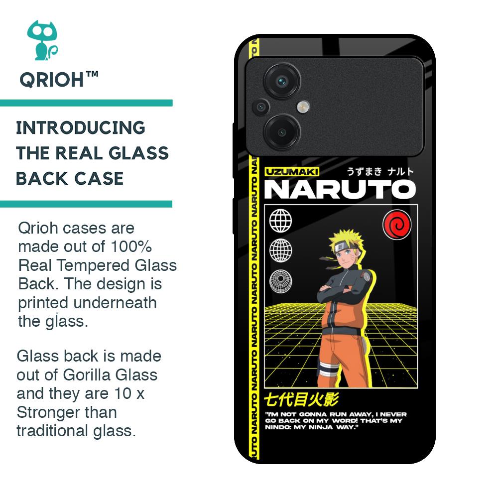 Ninja Way Glass Case for Poco M5