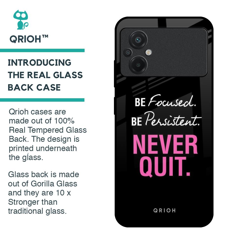 Be Focused Glass Case for Poco M5