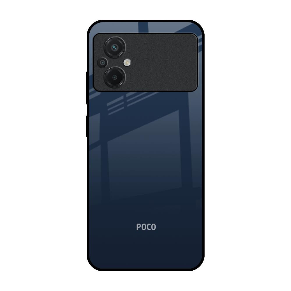 Overshadow Blue Poco M5 Glass Cases & Covers Online