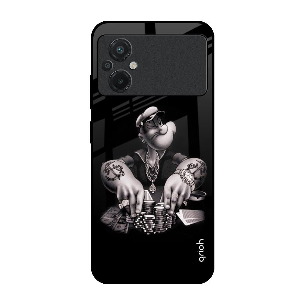 Gambling Problem Poco M5 Glass Cases & Covers Online