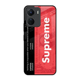 Supreme Ticket Vivo Y16 Glass Back Cover Online