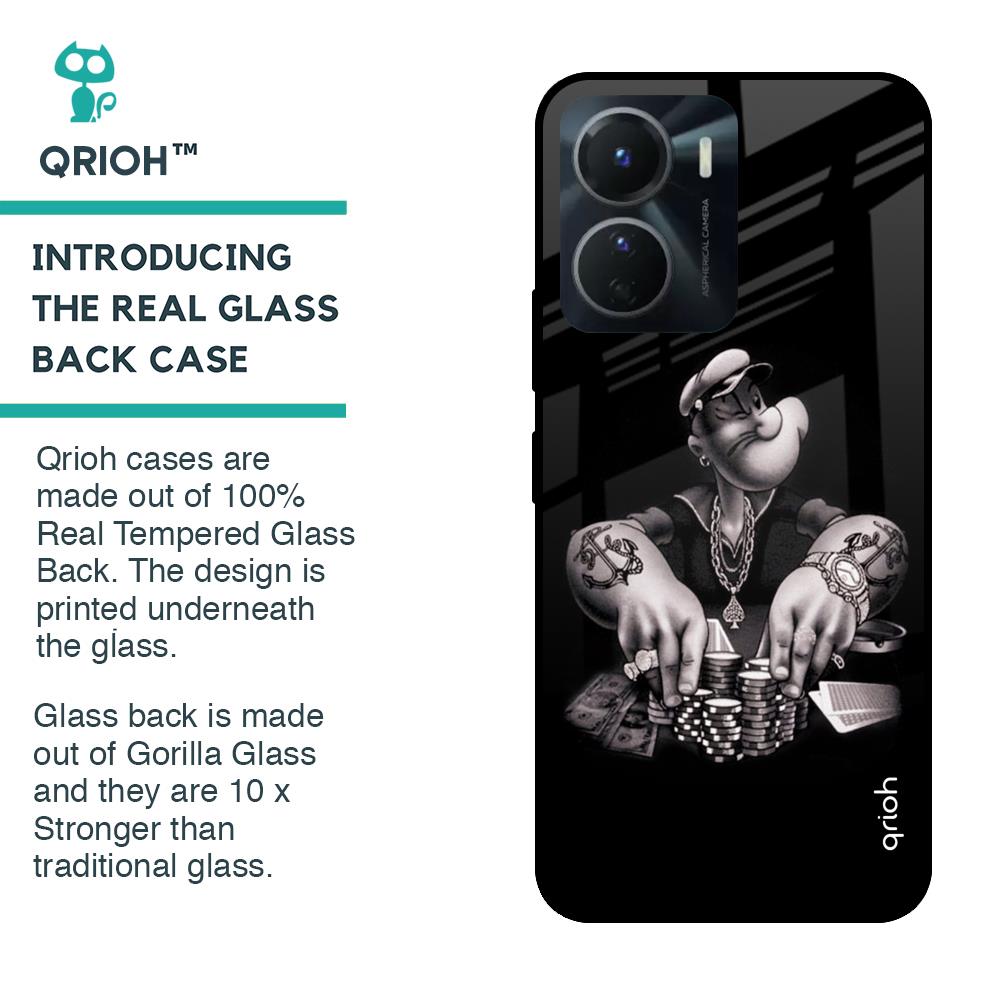 Gambling Problem Glass Case For Vivo Y16