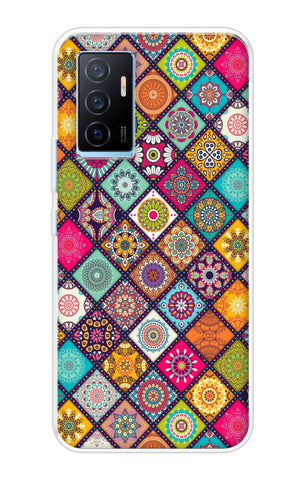 Multicolor Mandala Vivo Y75 4G Back Cover