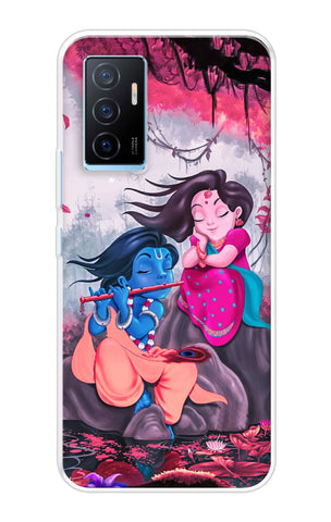 Radha Krishna Art Vivo Y75 4G Back Cover