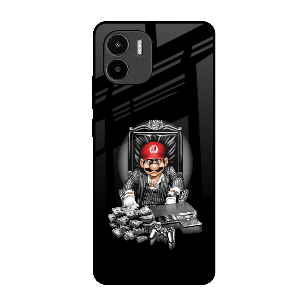Dark Secret Redmi A1 Glass Back Cover Online