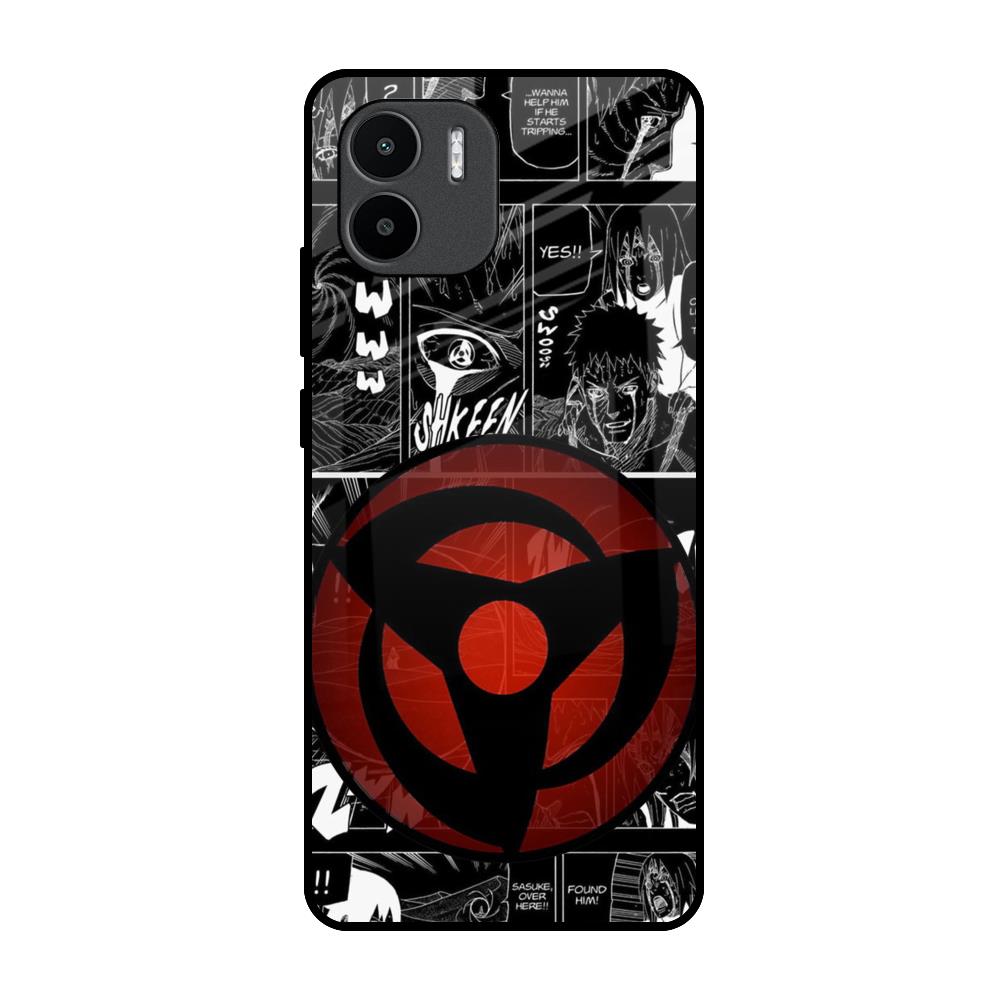 Sharingan Redmi A1 Glass Back Cover Online