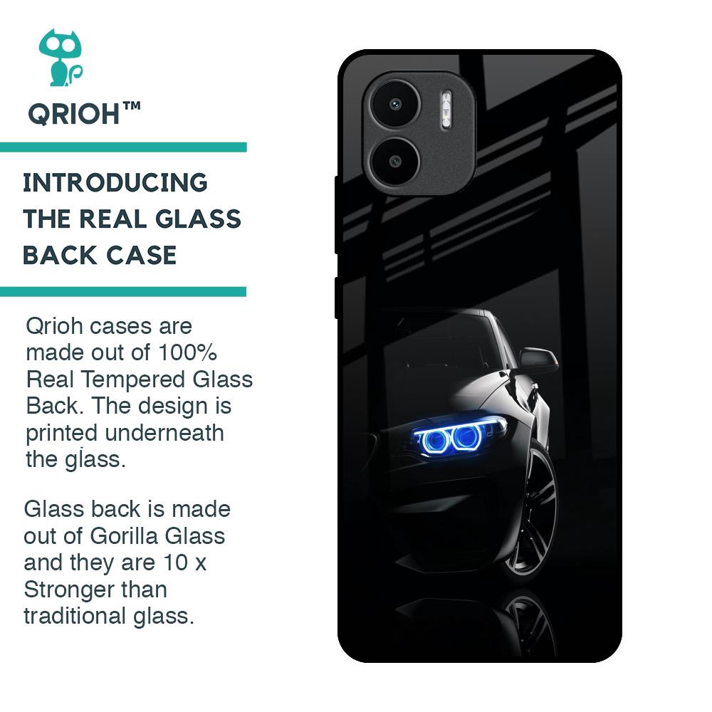Car In Dark Glass Case for Redmi A1