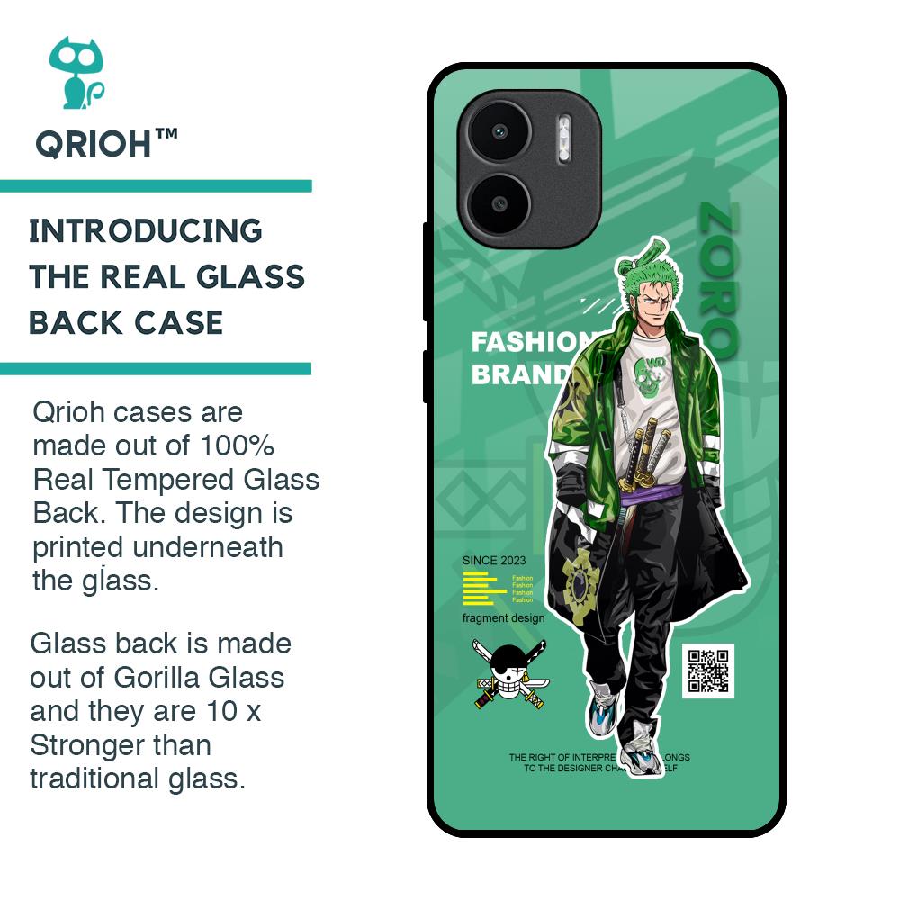 Zoro Bape Glass Case for Redmi A1