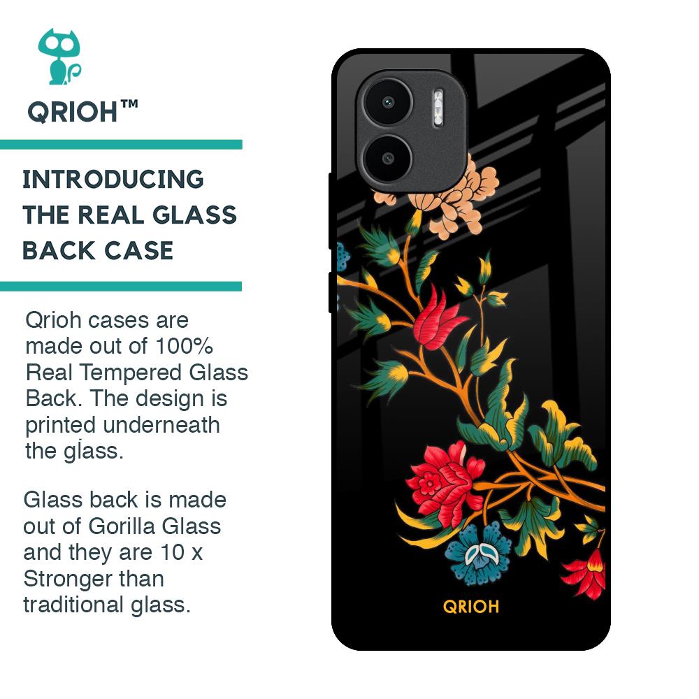 Dazzling Art Glass Case for Redmi A1