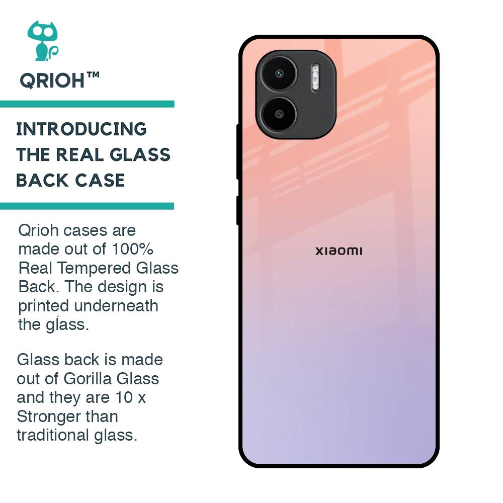 Dawn Gradient Glass Case for Redmi A1