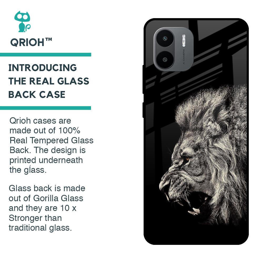 Brave Lion Glass case for Redmi A1