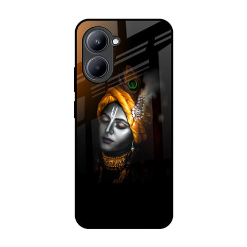 Ombre Krishna Realme C33 Glass Back Cover Online