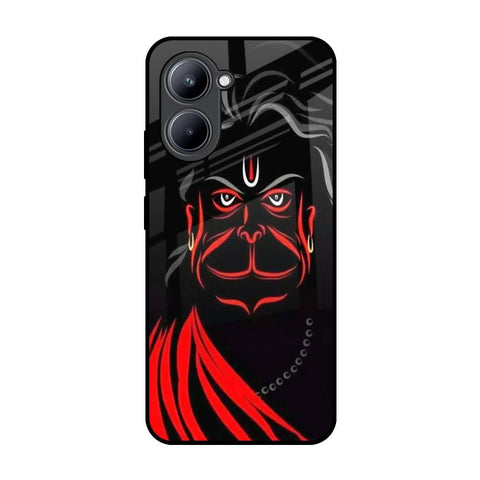 Lord Hanuman Realme C33 Glass Back Cover Online
