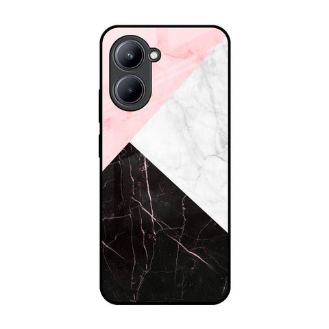 Marble Collage Art Realme C33 Glass Back Cover Online