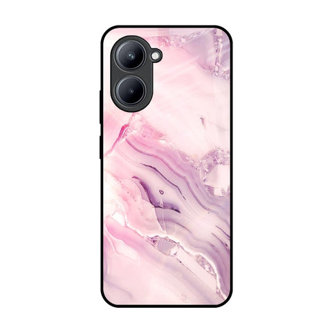 Diamond Pink Gradient Realme C33 Glass Back Cover Online