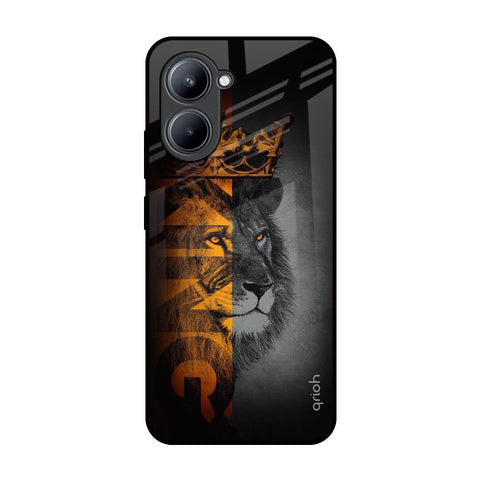 King Of Forest Realme C33 Glass Back Cover Online