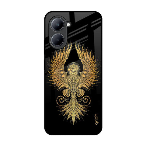 Mythical Phoenix Art Realme C33 Glass Back Cover Online