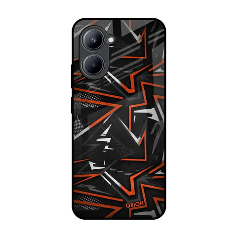 Vector Art Realme C33 Glass Back Cover Online
