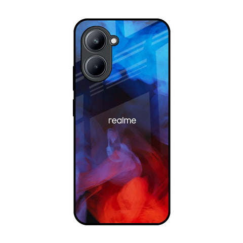 Dim Smoke Realme C33 Glass Back Cover Online