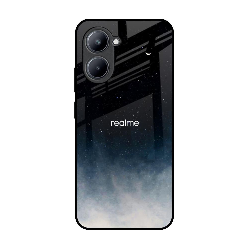 Aesthetic Sky Realme C33 Glass Back Cover Online