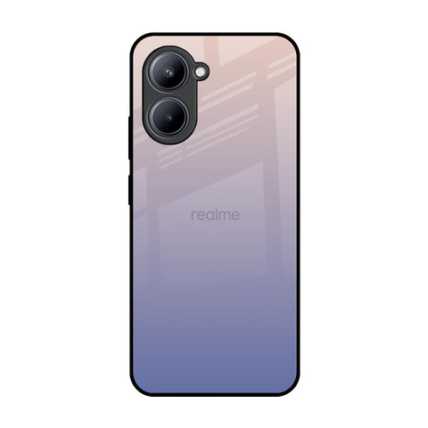 Rose Hue Realme C33 Glass Back Cover Online