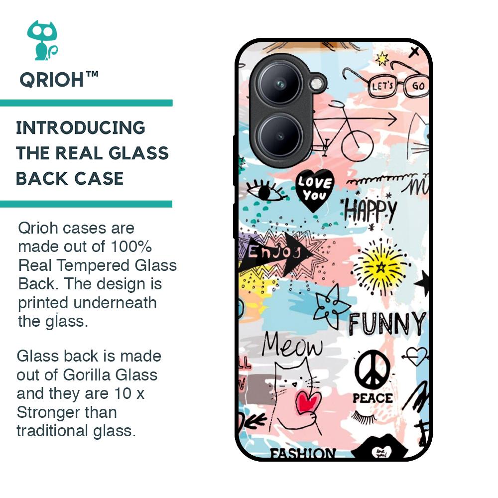 Just For You Glass Case For Realme C33