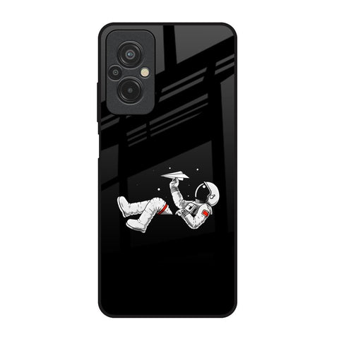 Space Traveller Redmi 11 Prime Glass Back Cover Online