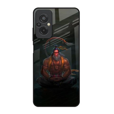 Lord Hanuman Animated Redmi 11 Prime Glass Back Cover Online