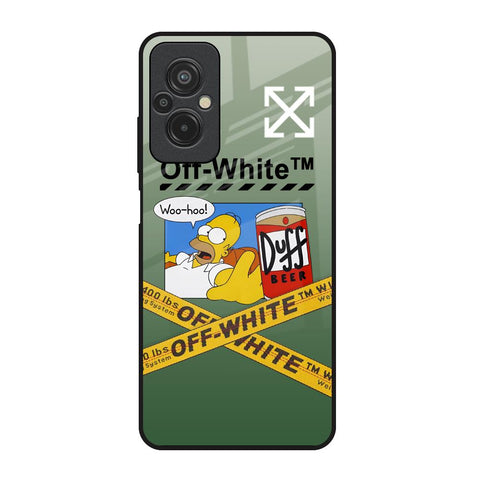 Duff Beer Redmi 11 Prime Glass Back Cover Online