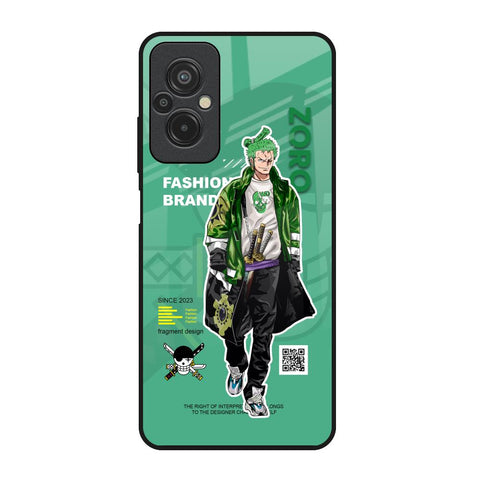 Zoro Bape Redmi 11 Prime Glass Back Cover Online